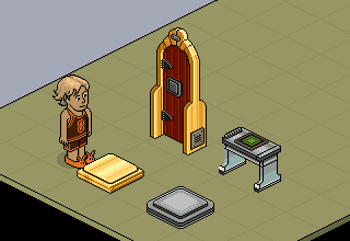 Porta + Placa de Pressão (5 créditos)