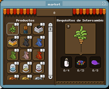 Interface da Loja de Aniversário